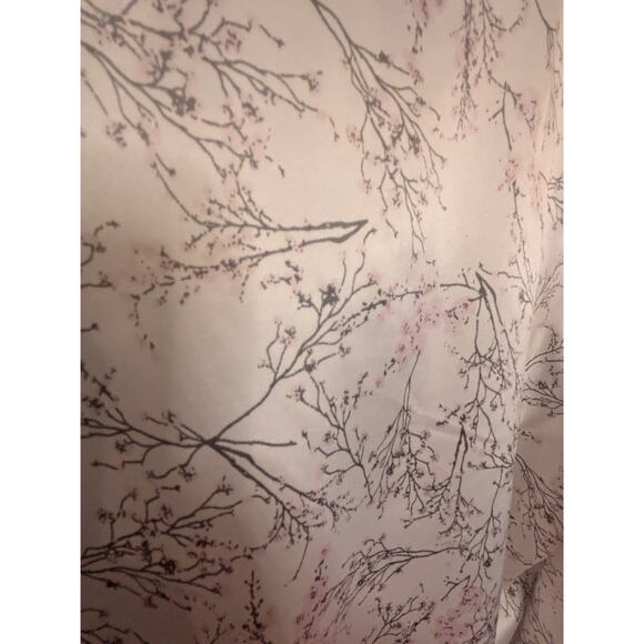 Chicos Cherry Blossom Floral Blouse 2 L Romantic Feminine Work Career Coquette - Picture 4 of 6